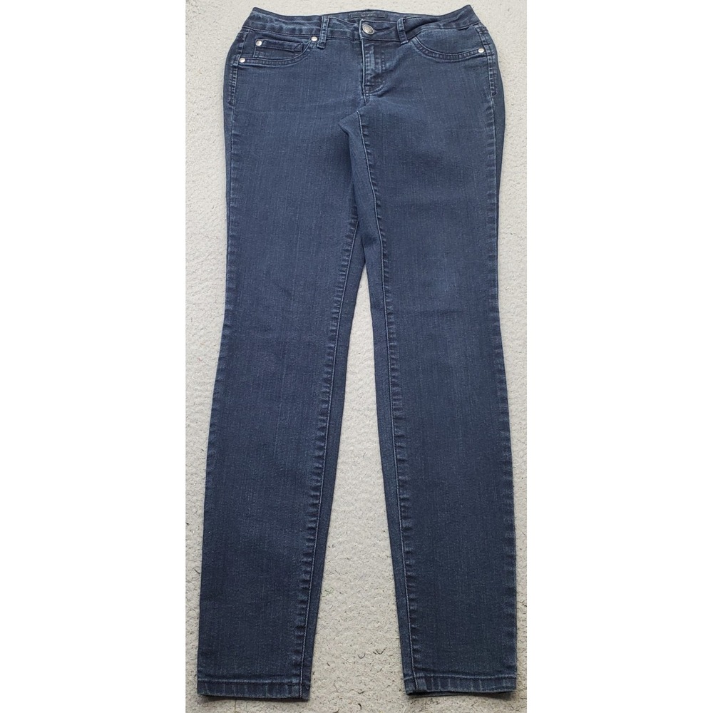 Jessica Simpson Kiss Me Jegging Jeans Womens 28R Blue Denim Stretch Skinny Leg